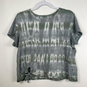 Aerie Women's multi Tie Dye Crop-top Size Large